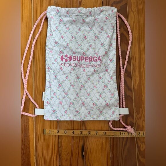 Superga X Loveshack Fancy Drawstring Bag - Picture 3 of 6